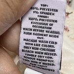 SO  Junior Size XL Milkmaid Peasant Lace Floral Ditsy Top Blouse Cap Sleeve Photo 6