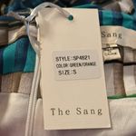 The Sang Multi Striped Plaid Colorful Wide Leg Pants Festival Boho SP4621 NWT S Photo 11