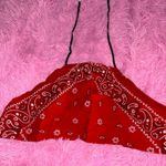 Revolve Bandana crop top red  Photo 0