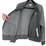 Disney Women’s Minnie Mouse Full Zip Sweatshirt Jacket Gray Polka Dot Size XL Photo 4