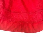 Lovers + Friends  Women’s M Levesque Lace Mini Dress Red Romantic Cocktail‎ New Photo 7