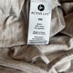 Active Life Wrap Plunge Back Tank Toasted Brown Heather Flowy Top New Small Photo 7