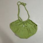 Princess Polly  Clarke Top Green Size 4 Terry Halter Crop Y2K Photo 3