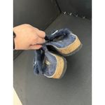 Birkenstock  Navy Blue Arizona Shearling Slide Sandal Comfort Casual‎ Boho Photo 6