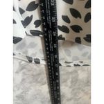 MELLODAY  Women's Black White Abstract Print V Neck Long‎ Sleeve Top Plus Size 2X Photo 5