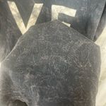 Caution to the Wind Anthropologie Rainbow Heart Love T-Shirt Dress size S Black Photo 3