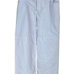 Anthropologie  Light Blue High Waist Wide Leg Flare Pants 6/30 Photo 0