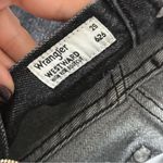 Wrangler black high rise westward 626 bootcut flare jeans size 29 fall winter Photo 12