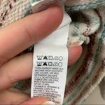 Lucky Brand Striped Terry Pullover Raglan Cream/Red/Blue Sleeve Top Photo 5