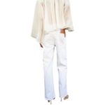 H&M  Harper High Rise Wide Leg Jeans in White Photo 1