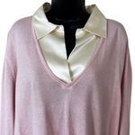 Lauren Ralph Lauren pink cashmere and silk sweater Pink Size 3X Photo 1