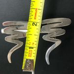 TAXCO Sterling Silver Zig Zag Clip On Earrings *Coordinates w/ Tiffany Necklace Photo 5