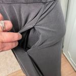 Quince Black Stretch Jersey Dress Size Large Tank Sleeveles Pockets Minimalist Photo 2