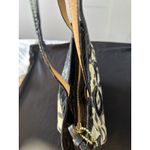 Coach Aubrey Tote Bag Purse Large Designer Y2K Retro Luxury Cream Black Logo Photo 7