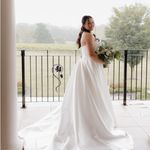 Wedding Dress Maggie Sottero White Size 14 Photo 7