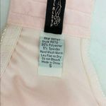 Sheer Shapewear Bra WireFree Pink Pinup Rear Closure Womens Small Photo 6