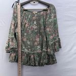 Democracy  Floral Boho Blouse Green Small‎ Photo 8