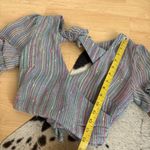 Majorelle  Gabby Crop‎ Top Rainbow Open Back size Extra Small Photo 9