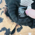 Torrid  Vegan Cashmere Pullover Animal Print Crewneck Sweater Size 0 Photo 10