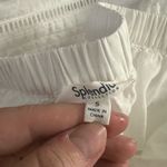 Splendid Callan Cotton Viscose Crochet-Trim Midi Skirt White Size Small Photo 4