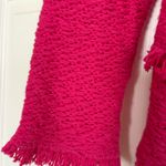 Cache  Fuchsia V-Neck Women's Sweater Photo 4