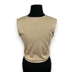 The Limited Vintage  Vest Womens‎ Medium Beige Photo 1