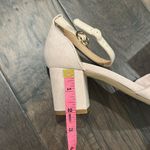 Loft New In Box  Pink Suede Block Heel Sandals Sz 7.5 Photo 6