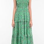 36.5 Banjanan Iris Tiered Ruffled Dress, Organic Cotton Size L New w/Tag Retail $ Photo 8