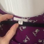 Pleione Purple Sleeveless Women's Top  sz small with Vespa detail loose fit Photo 1