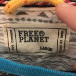 Free Planet  Aztec Print Raglan Top Large Photo 1