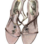Nina  Champagne or Tan Textile Formal Shoes Size 8 M Photo 0