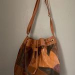 Brown Tan Leather Shoulder Bag with Casual Design Photo 0