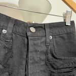 Carmar Denim Black Distressed Shorts Photo 2