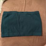 Aura  Ribbed Emerald Green Bandeau Size M/L Photo 2