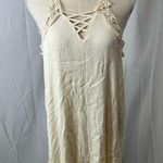 Coco + Jaimeson ivory crochet embellished dress size large Photo 0