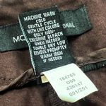 Moda International Mid Rise Brown Cuffed Hem Women’s Shorts 8 Stretch Pockets Photo 6