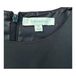 FRANCESCAS CUT OUT HIGH LOW MIDI FIT AND FLARE BLACK DRESS‎ SIZE MEDIUM Photo 6