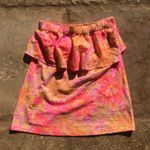 Lilly Pulitzer  Like New Hot Pink/Orange Strapless Photo 1