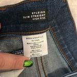 Veronica Beard  Ryleigh Slim Straight High Rise Jeans Laguna Wash Photo 8
