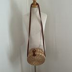 Nordstrom Woven Straw Round Crossbody Bag Photo 5