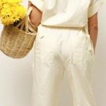 Levi's Pastel Yellow Jumpsuit Photo 1