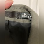 BLK DNM Olive Double Breasted Fitted Women’s Blazer Jacket Green Size 32 Photo 3