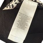 DKNY  Leopard Print Sleeveless Knit Top Black White Animal Print‎ Womens S Photo 5