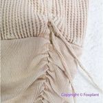 Free People New! Free People FP One Katya Thermal Tank mini Dress cream, size L Photo 6