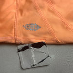 Free people movement Women's Orange bikers Shorts Size M Photo 2