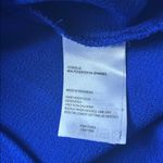 Laundry by Shelli Segal  Blue Ruffle Dress Photo 3