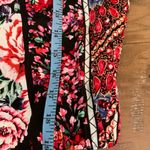 Jaase  Colorful Floral Zipfront Cropped Jacket Ruched Sleeves Women's Size XS Photo 6