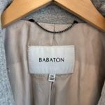 Aritzia Babaton Gray Button Front Wool Midi Length Connor Coat Photo 8