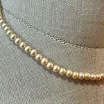 Trifari  vintage faux pearl necklace Photo 2