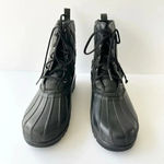 SPERRY Top Sider Women’s Size 7 Gosling Black Quilted Boots Waterproof Ankle‎ Photo 1